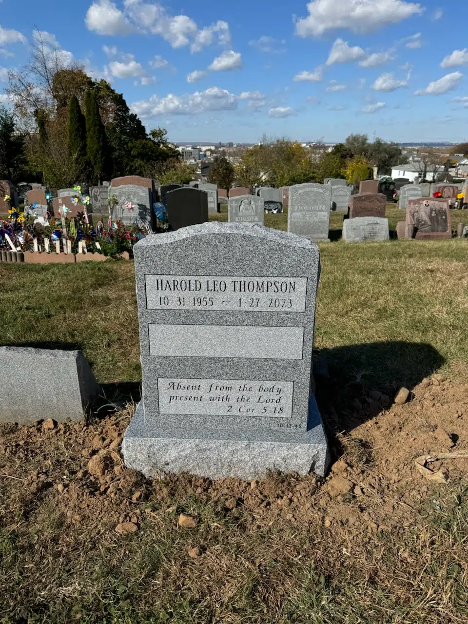 Granite Memorial Bench hand-carved by Memorial Bench Finder in NJ — image 8